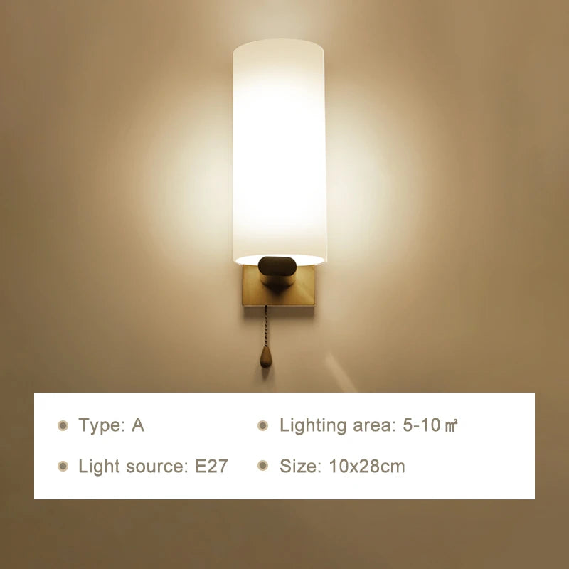 Modern LED Wall Lamps Wooden