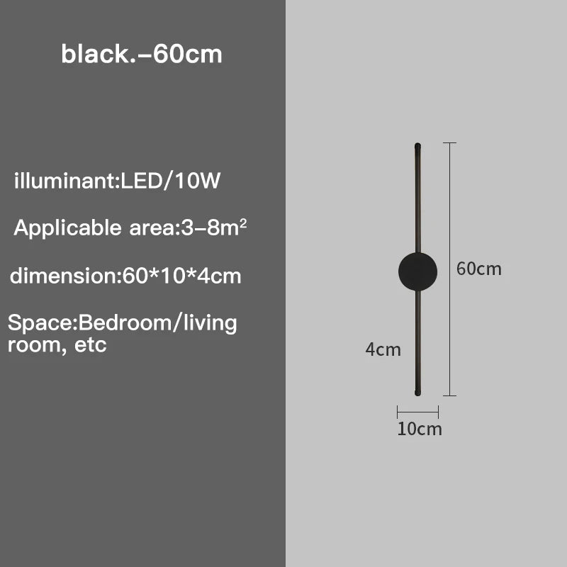 Modern Wall Long LED Light