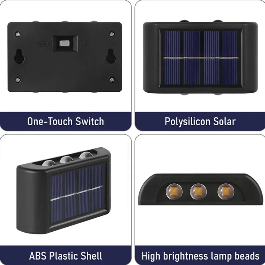 Solar Wall Lamp Outdoor