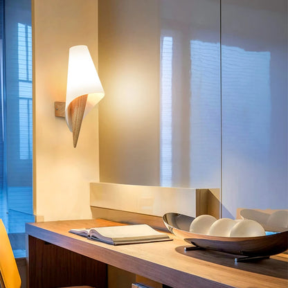 Modern LED Wall Lamps Wooden