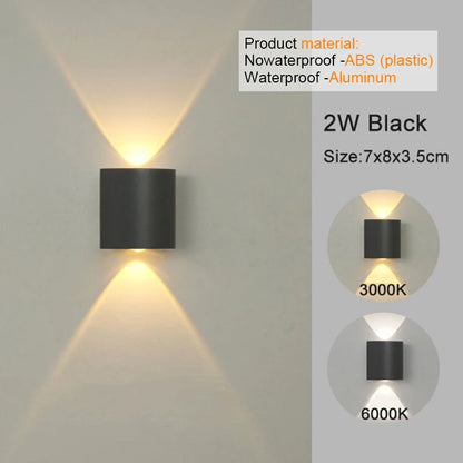 LED Wall Sconces Modern Indoor  and Outdoor Lamp