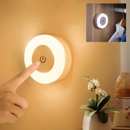 Led Light Portable USB Rechargeable Night Light