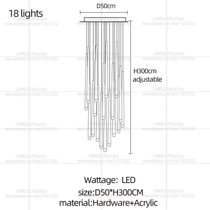 Modern LED Chandelier