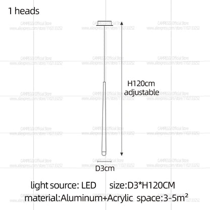Modern LED Chandelier