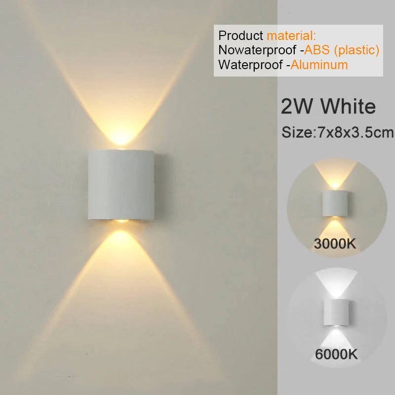 LED Wall Sconces Modern Indoor  and Outdoor Lamp