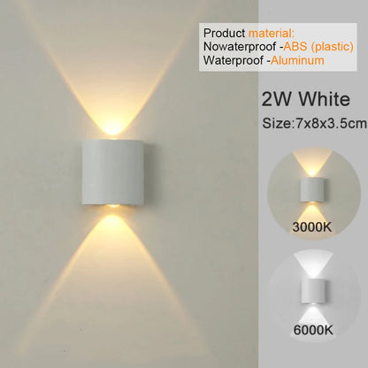 LED Wall Sconces Modern Indoor  and Outdoor Lamp