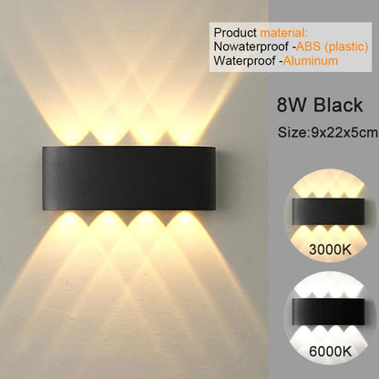 LED Wall Sconces Modern Indoor  and Outdoor Lamp