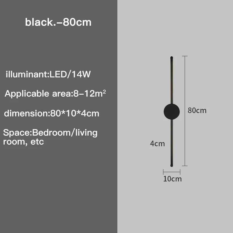 Modern Wall Long LED Light