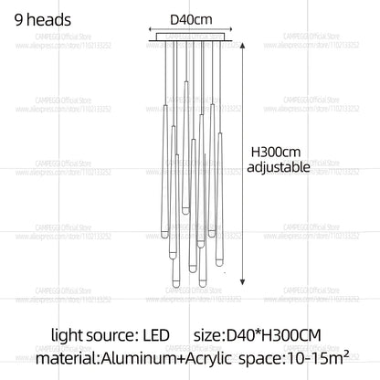 Modern LED Chandelier