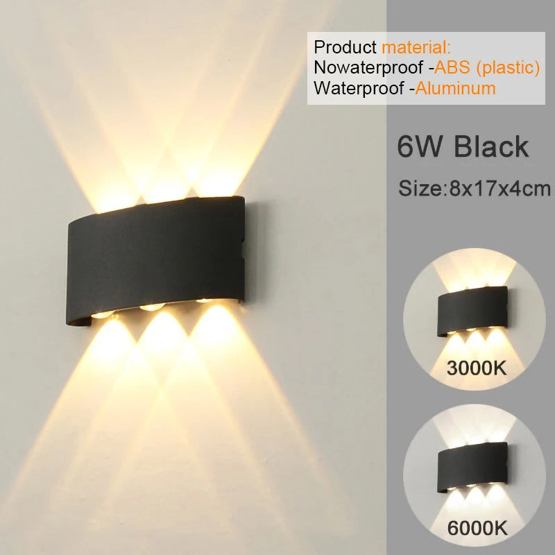LED Wall Sconces Modern Indoor  and Outdoor Lamp