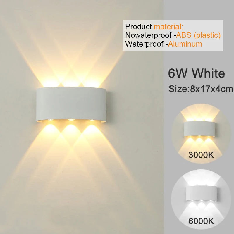 LED Wall Sconces Modern Indoor  and Outdoor Lamp