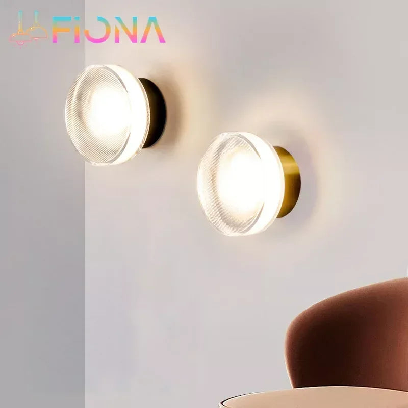 Modern Round Wall Lamp LED
